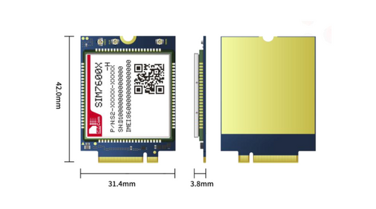 SIMCOM - SIM7600G-H-M2: SIMCOM LTE Cat 4